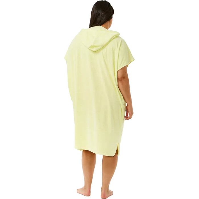 2024 Rip Curl Mujer Toalla Con Capucha Classic Surf Poncho 00ZWTO - Bright Yellow